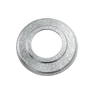 Anel de Acabamento / Para Forro e Parede / Ø 115 mm / Galvanizado
