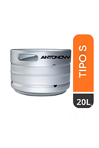 Barril / 20 Litros / Tipo S / Growler / Inox 304 / Passivado