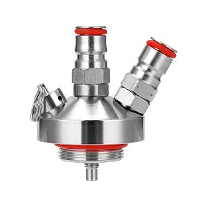 Tampa Para Barril / Com Terminais Ball Lock / Growler / Inox 304