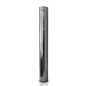 Cano / Para Chaminé / Ø 125 mm / 1 Metro /  Inox