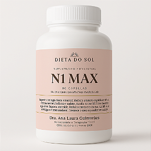 N1 MAX - Glicose e Gordura | Dieta do Sol (30 Doses)