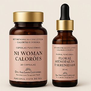 Kit Menopausa com Leveza — Calorões e Insônia Linha Funcional