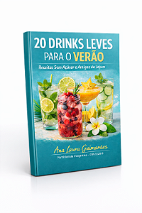 e-BOOK Drinks Leves | Ana Laura Guimarães