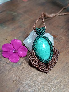 Amuleto Amazonita Verde