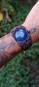 Bracelete Azul e Marrom
