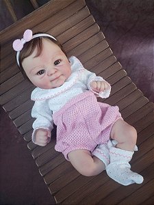 Bebê Reborn - SILICONE SÓLIDO