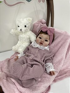 Bebê Reborn - SILICONE SÓLIDO