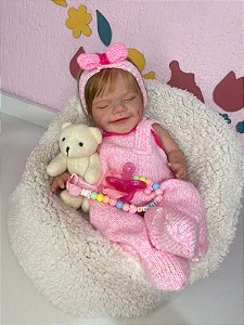 BEBÊ REBORN - SILICONE SÓLIDO PRONTA ENTREGA