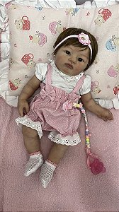 BEBÊ REBORN SILICONE SÓLIDO