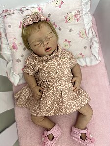 BEBÊ REBORN SILICONE SÓLIDO
