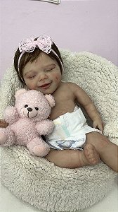 BEBÊ REBORN SILICONE SÓLIDO