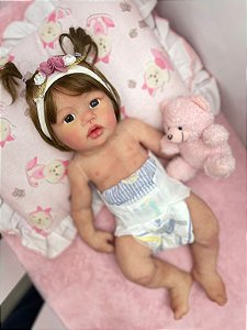 BEBÊ REBORN - SILICONE SÓLIDO