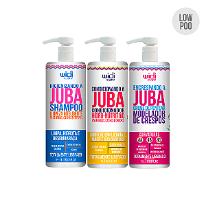 Kit Shampoo + Condicionador + Encrespando Juba 1l