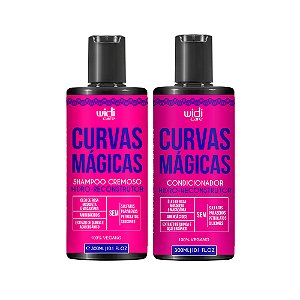 Kit Shampoo + Condicionador Curvas Mágicas