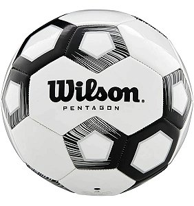 Bola De Futebol Wilson Pentagon Preto 