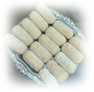 croquete de queijo e presunto
