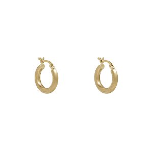 Argola Lisa Bold em Ouro 18K