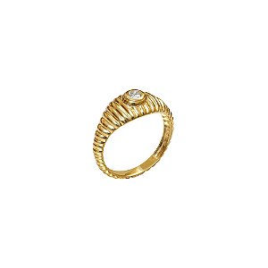 Anel Sublime em Ouro 18K e Diamante