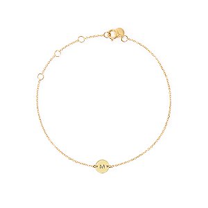 Pulseira Personalizada em Ouro 18K Simplicity