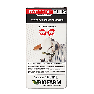 Cyperbio Plus 100ml Biofarm Alto Rendimento no Controle de Parasitas