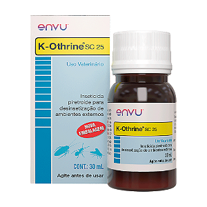 K-Othrine SC 25 Inseticida 30ml Controle Rápido de Baratas e Formigas