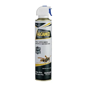 Inseticida Aerossol Alcance 400ml Elimine Vespas e Marimbondos com Segurança