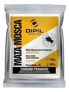 Mata Mosca Dipil 25g Isca Granulada Eficaz Contra Moscas