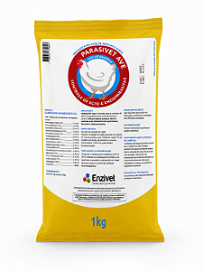 Parasivet Ave 1kg Homeopático para Controle de Parasitas em Aves