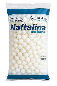 Naftalina Sanilar 1kg Repelente Contra Traças e Insetos