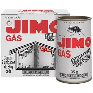 Inseticida Jimo Gás Fumigante Controle Total de Pragas