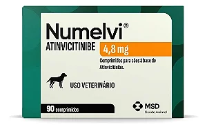 Numelvi 4,8mg MSD 90 Comprimidos para Cães de 4,4kg a 6kg