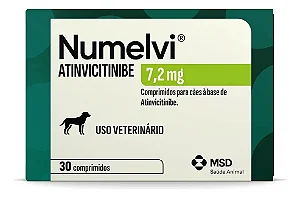 Numelvi 7,2mg 30 Comprimidos Antipulgas Oral para Cães 6,1 a 9kg