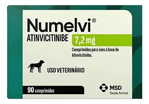 Numelvi 7,2mg 90 Comprimidos Antipulgas para Cães de 6,1 a 9kg