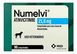 Numelvi 21,6mg para Cães de 9,1kg a 26,5kg com 90 Comprimidos
