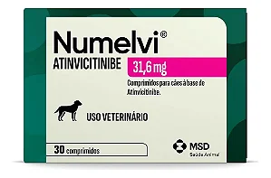 Numelvi 31,6mg para Cães de 26,6kg a 79kg com 30 Comprimidos