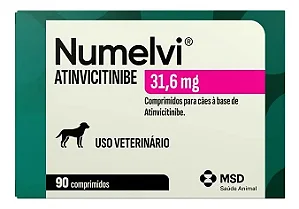 Numelvi 31,6mg para Cães de 26,6kg a 79kg com 90 Comprimidos