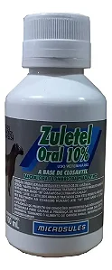 Zuletel Oral 10% 100ml Closantel Vermífugo para Bovinos e Ovinos