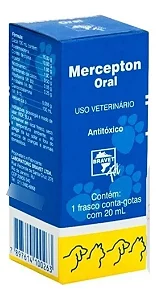Mercepton Oral 20ml Estimulante Digestivo para Cães e Gatos
