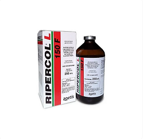 Ripercol L 150F 250ml Zoetis Vermífugo Injetável para Bovinos