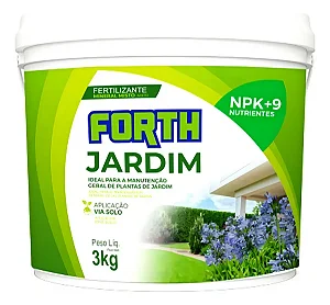 Forth Jardim 3kg Fertilizante NPK para Plantas