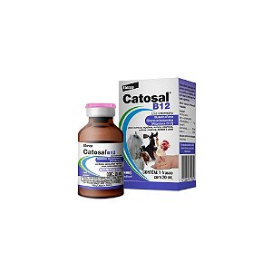 Catosal B12 20ml Elanco Butafosfana Vitamina B12 Injetável
