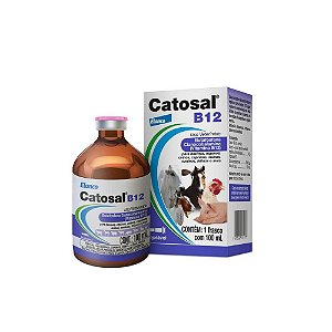 Catosal B12 100ml Elanco Butafosfana Vitamina B12 Injetável