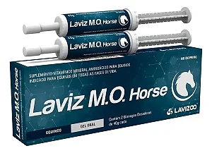 Laviz M.O. Horse 40g Suplemento para Equinos Pasta Oral com Vitaminas