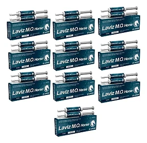 Kit 10 Laviz M.O. Horse 40g Lavizoo Suplemento para Equinos