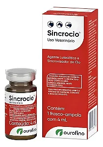 Sincrocio 4ml Hormônio Para Sincronização De Cio Animal