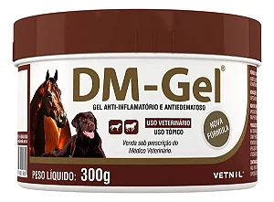 DM-Gel 300g Vetnil Anti-inflamatório Tópico para Equinos