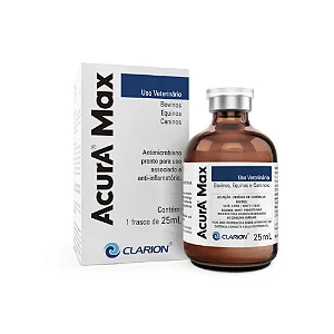 Acura 25ml Clarion Ceftiofur Antimicrobiano Bovinos Equinos Cães