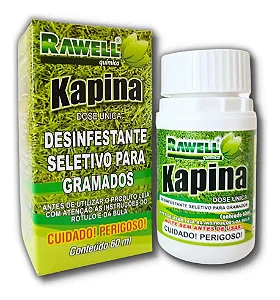 Kapina 60ml Rawell Herbicida Seletivo para Gramados e Tiririca