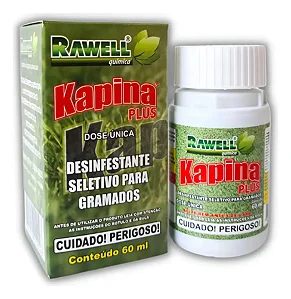 Kapina Plus 60ml Herbicida Seletivo para Gramados Ervas Daninhas