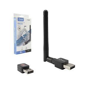 ADAPTADOR USB LT-A097 WIRELESS C/ ANTENA EXTERNA LOTUS BOX